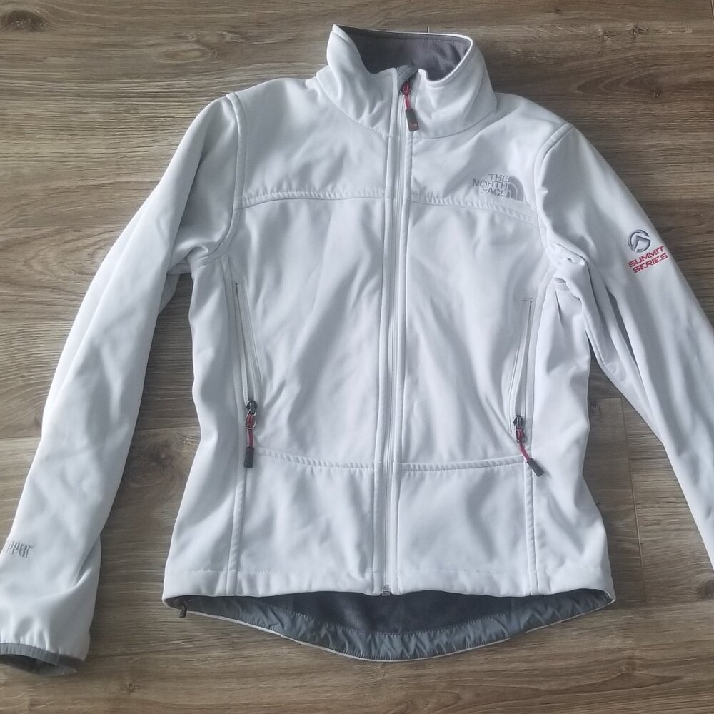 THE NORTH FACE WHITE SUMMIT ZIP JACKET WOMEN'S SIZE XS